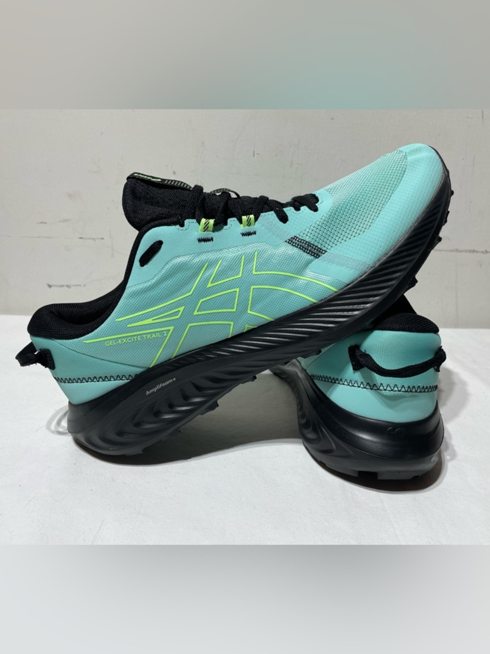 ASICS Gel-Excite Trail 2 Running Shoes Mens 13 Illuminate Mint Green 10118594